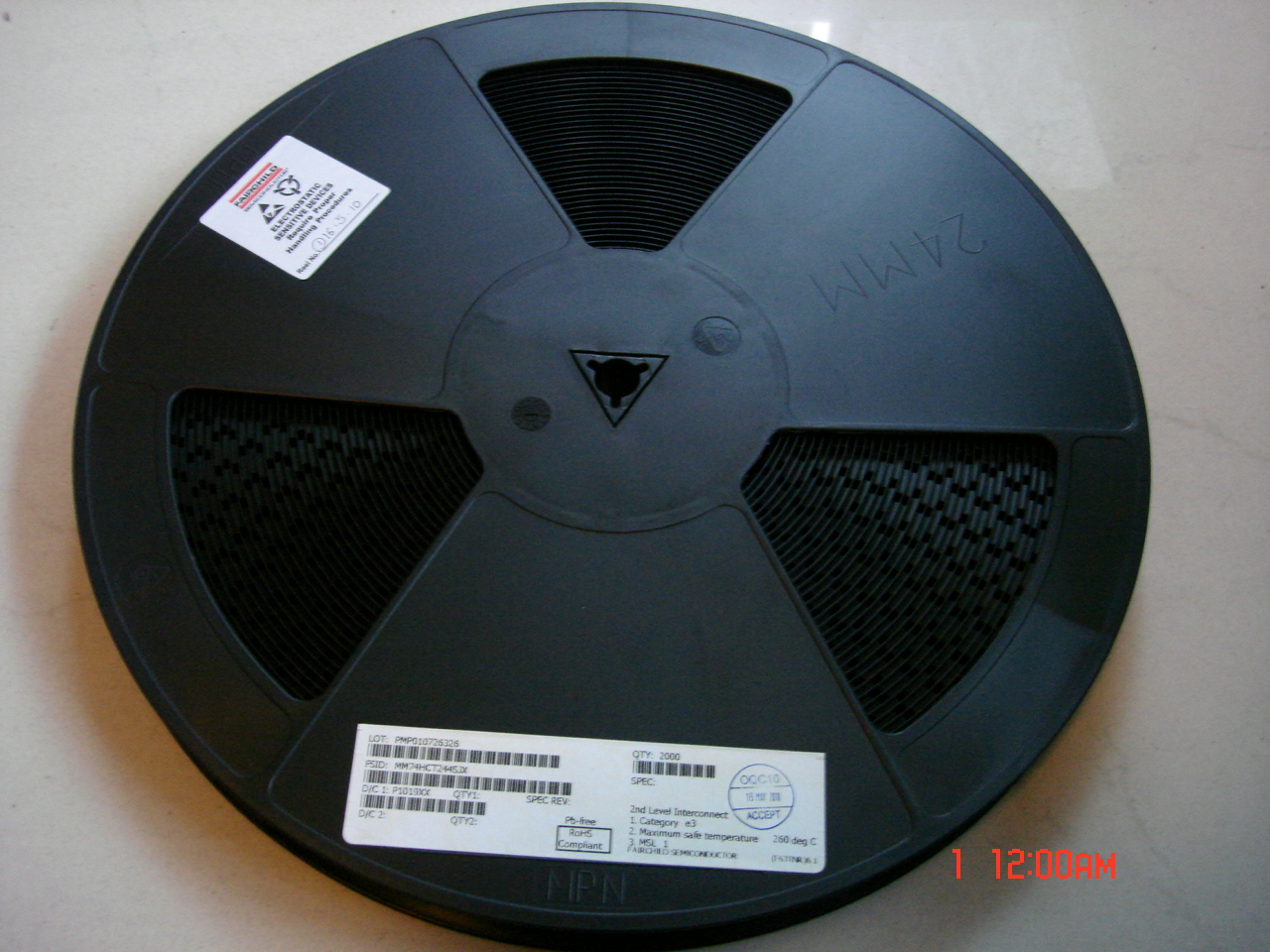 FAIRCHILD(仙童) /MM74HCT244SJX 缓冲器/线路驱动器/非反相SOP-20 
